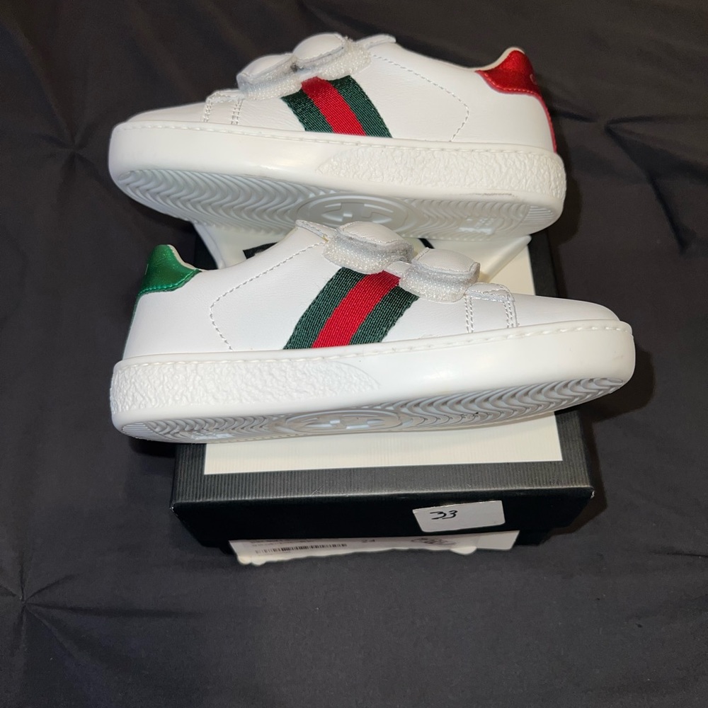 Gucci kids sneaker worn once size 24 eu